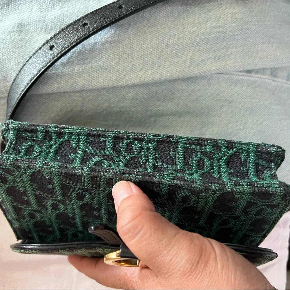 Dior Oblique Belt Bag. Limited Edition. Green. FINAL SALE. - Picture 3 of 5